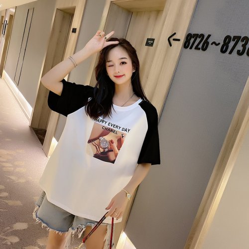 Stitching Short Sleeve 2021-68