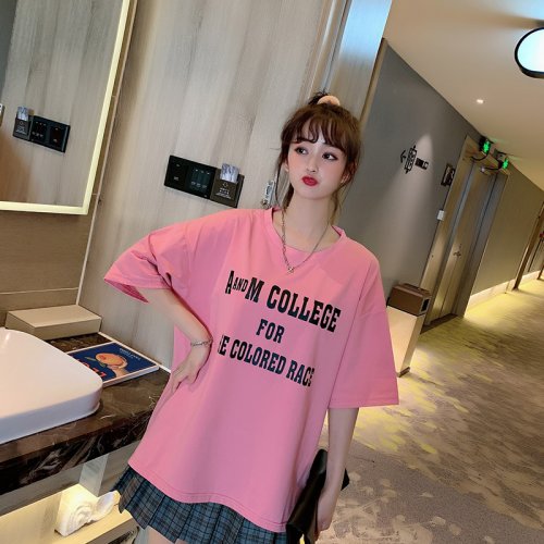 Letter Design Short Sleeve 2021-60