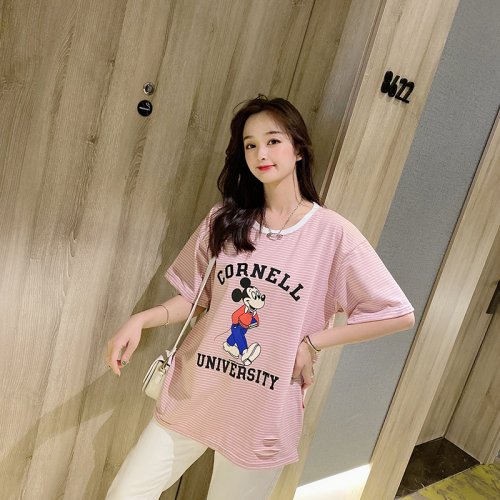 Stripe Casual Short Sleeve 2021-74