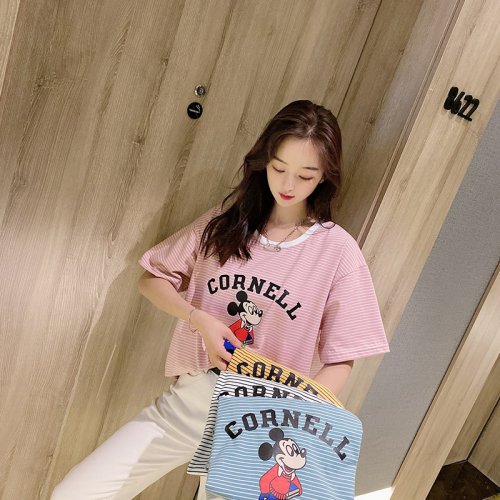 Stripe Casual Short Sleeve 2021-74