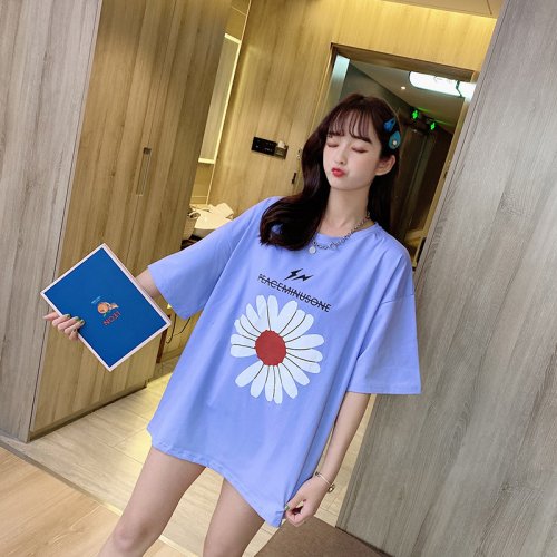 Flowers Casual Short Sleeve 2021-75