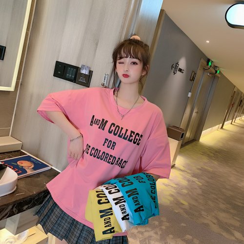 Letter Design Short Sleeve 2021-60