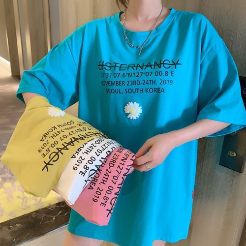 Letter Design Short Sleeve 2021-62