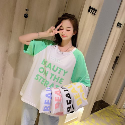 Stitching Short Sleeve 2021-67