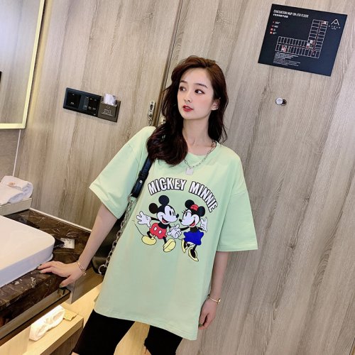 Oversize Mickey pattern Short Sleeve 2021-84