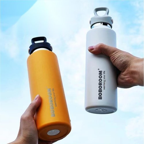 Unthreaded 316 vacuum stainless steel second open press thermos cup