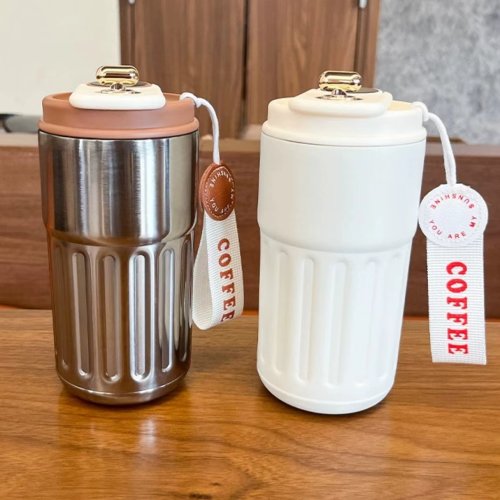 Portable 316 stainless steel portable coffee mug