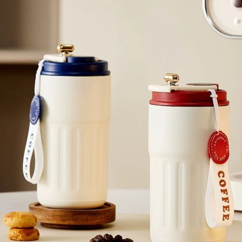 Intelligent temperature display 316 stainless steel high appearance level portable thermos cup